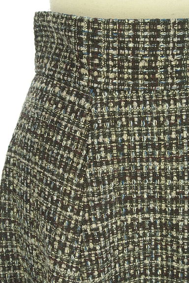 PROPORTION BODY DRESSING（プロポーションボディ ドレッシング）の古着「ミモレ丈ラメツイードスカート（ロングスカート・マキシスカート）」大画像４へ