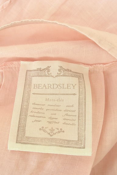 BEARDSLEY（ビアズリー）の古着「前縛りロングリネンカットソー（カットソー・プルオーバー）」大画像６へ
