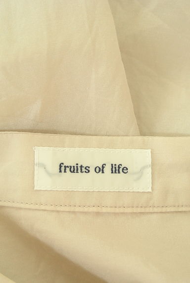 fruits of life（フルーツ オブ ライフ）の古着「シルク混バンドカラーシアーブラウス（ブラウス）」大画像６へ