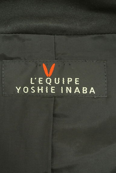 L'EQUIPE YOSHIE INABA（レキップヨシエイナバ）の古着「9分袖千鳥格子柄ウール混ジャケット（ジャケット）」大画像６へ