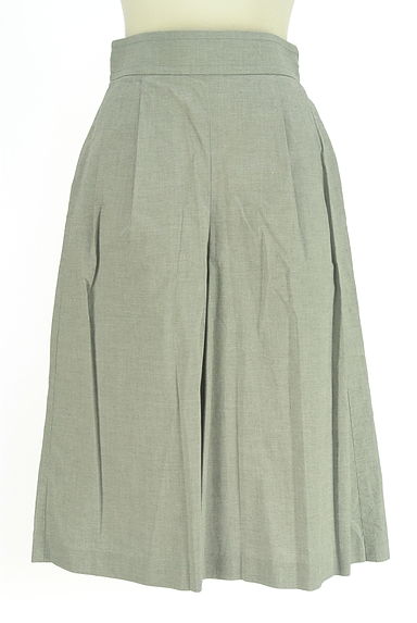 MACKINTOSH PHILOSOPHY（マッキントッシュ フィロソフィー）の古着「ミモレ丈タックフレアパンツ（パンツ）」大画像１へ