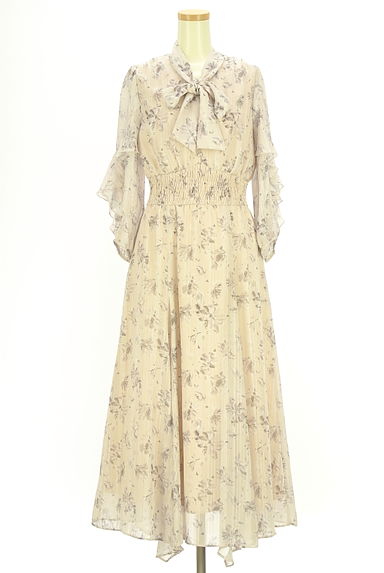 Apuweiser riche（アプワイザーリッシェ）の古着「花柄シフォンワンピース（ワンピース・チュニック）」大画像１へ