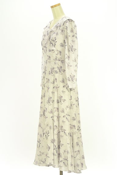 Apuweiser riche（アプワイザーリッシェ）の古着「花柄シフォンワンピース（ワンピース・チュニック）」大画像３へ