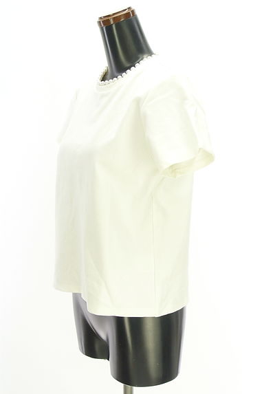 Apuweiser riche（アプワイザーリッシェ）の古着「襟パール半袖Tシャツ（Ｔシャツ）」大画像３へ