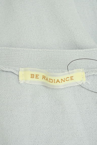 BE RADIANCE（ビーラディエンス）の古着「パール&ラインストーンボタン接触冷感カーディガン（カーディガン・ボレロ）」大画像６へ
