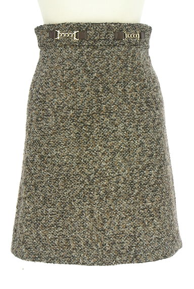 PROPORTION BODY DRESSING（プロポーションボディ ドレッシング）の古着「起毛ツイードミニスカート（スカート）」大画像１へ
