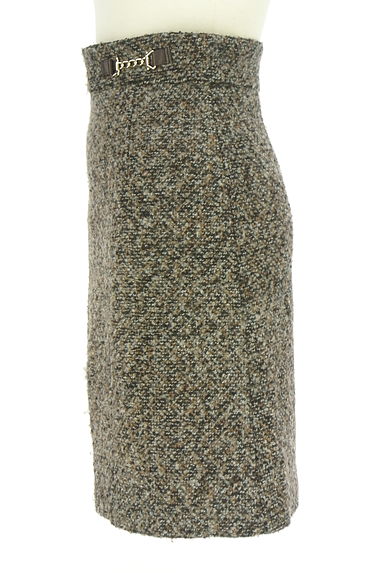 PROPORTION BODY DRESSING（プロポーションボディ ドレッシング）の古着「起毛ツイードミニスカート（スカート）」大画像３へ