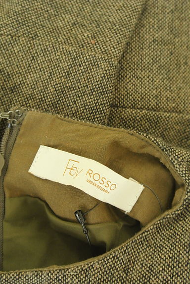 ROSSO（ロッソ）の古着「F/by ROSSO 裾ペプラムウール混ワンピース（ワンピース・チュニック）」大画像６へ