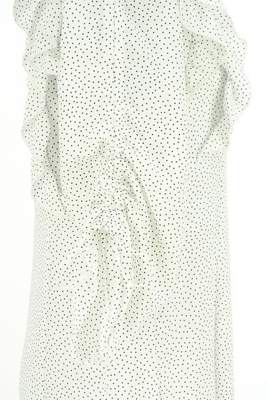 La boutique BonBon（ラブティックボンボン）の古着「ドロストスリーブドットロングワンピース（ワンピース・チュニック）」大画像５へ