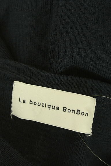 La boutique BonBon（ラブティックボンボン）の古着「袖口パールニットトップス（ニット）」大画像６へ