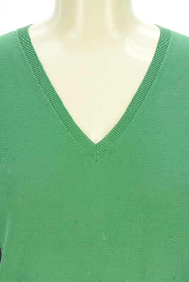 iCB（アイシービー）の古着「Vネックバイカラーニット（ニット）」大画像４へ