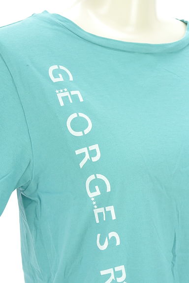 GEORGES RECH（ジョルジュレッシュ）の古着「ラメ箔ミックスブランドロゴTシャツ（Ｔシャツ）」大画像４へ