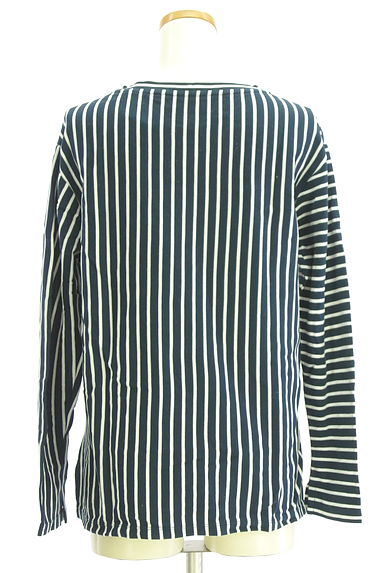 GEORGES RECH（ジョルジュレッシュ）の古着「ボーダー×ストライプ　ロゴカットソー（Ｔシャツ）」大画像２へ