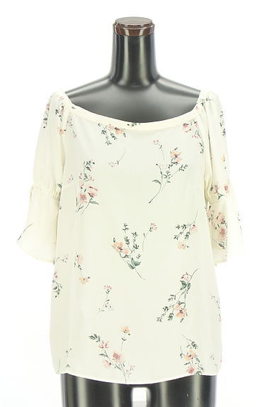Apuweiser riche（アプワイザーリッシェ）の古着「花柄シフォンカットソー（カットソー・プルオーバー）」大画像１へ