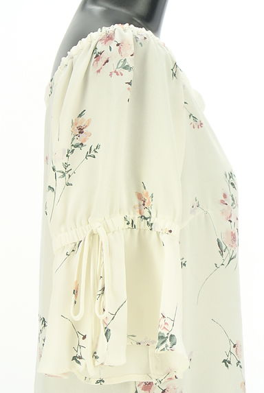 Apuweiser riche（アプワイザーリッシェ）の古着「花柄シフォンカットソー（カットソー・プルオーバー）」大画像５へ