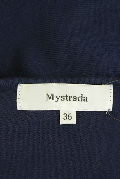 Mystrada（マイストラーダ）の古着「バイカラーウエストゴム膝下ニットワンピース（ワンピース・チュニック）」大画像６へ