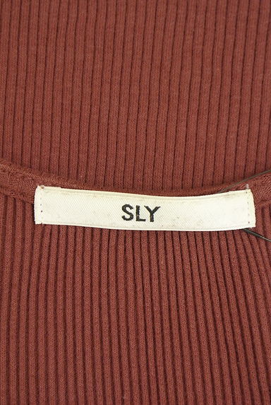 SLY（スライ）の古着「ストレッチリブカットソー（カットソー・プルオーバー）」大画像６へ