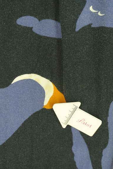 marble SUD（マーブルシュッド）の古着「とり柄膝丈ワンピース（ワンピース・チュニック）」大画像５へ