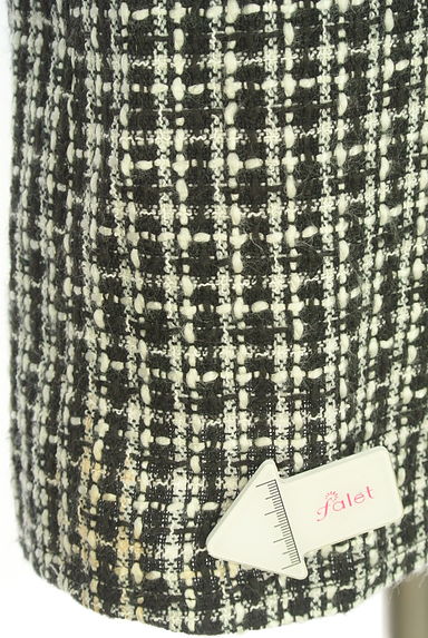 Darich（ダーリッチ）の古着「チェック柄切替モックネックワンピース（ワンピース・チュニック）」大画像５へ