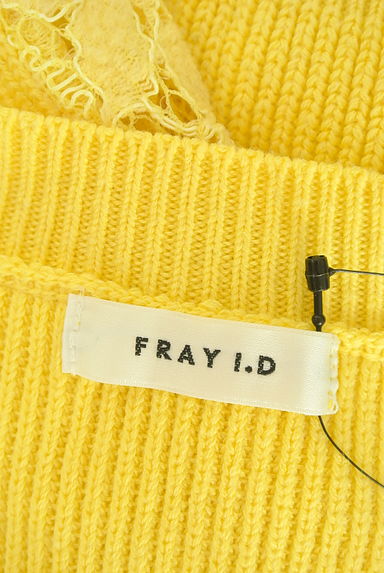FRAY I.D（フレイアイディー）の古着「レース切替ニット（ニット）」大画像６へ