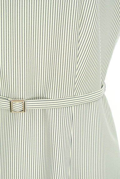NATURAL BEAUTY BASIC（ナチュラルビューティベーシック）の古着「ベルト付きノースリワンピース（ワンピース・チュニック）」大画像５へ