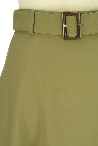 クリックで大画像表示 NATURAL BEAUTY BASIC(ナチュラルビューティベーシック)の古着「プリーツ別地切替ロングスカート(ロングスカート・マキシスカート)」大画像5へ