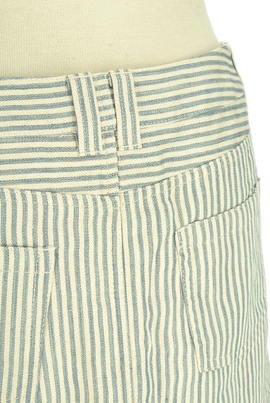 ROPE（ロペ）の古着「ヒッコリーデニム台形ミニスカート（ミニスカート）」大画像５へ