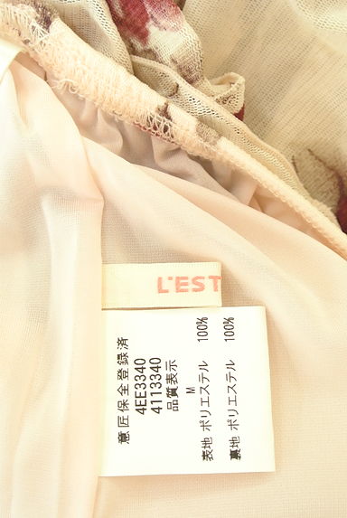 L'EST ROSE（レストローズ）スカート買取実績のブランドタグ画像