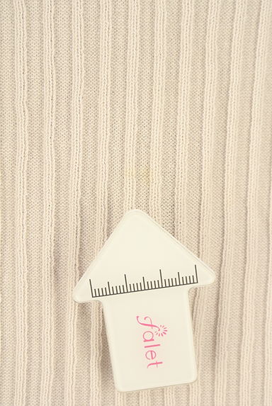 PROPORTION BODY DRESSING（プロポーションボディドレッシング）の古着「8分袖リブニットトップス（ニット）」大画像５へ