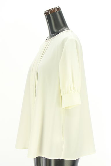 NATURAL BEAUTY BASIC（ナチュラルビューティベーシック）の古着「パフスリーブ半袖カットソー（カットソー・プルオーバー）」大画像３へ
