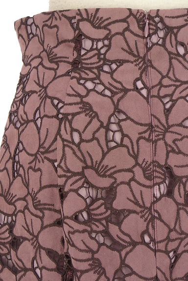 PROPORTION BODY DRESSING（プロポーションボディ ドレッシング）の古着「花柄刺しゅうレースロングスカート（ロングスカート・マキシスカート）」大画像４へ