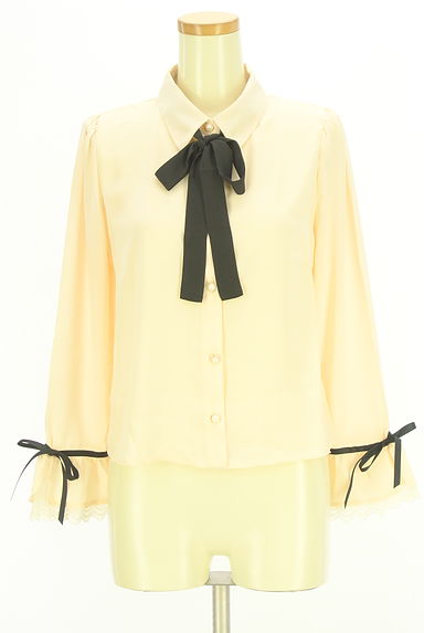 axes femme（アクシーズファム）の古着「axes femme POETIQUE シフォンブラウス+ベスト（アンサンブル）」大画像４へ