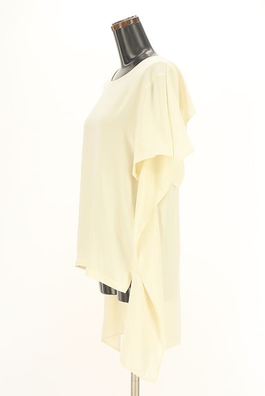 Maison Margiela（メゾンマルジェラ）の古着「フリルシアーブラウス（カットソー・プルオーバー）」大画像３へ