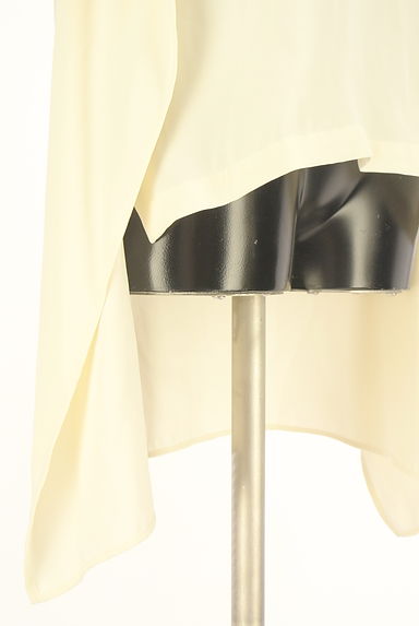 Maison Margiela（メゾンマルジェラ）の古着「フリルシアーブラウス（カットソー・プルオーバー）」大画像５へ