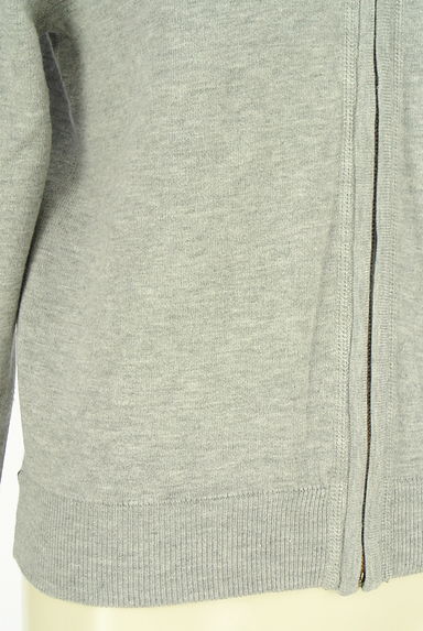 VICKY（ビッキー）の古着「ジップアップニットパーカー（スウェット・パーカー）」大画像５へ