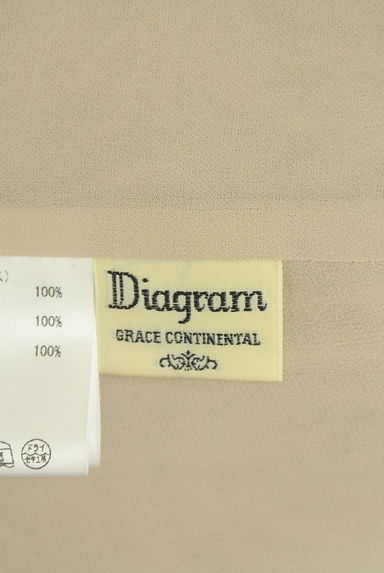 Diagram（ダイアグラム）の古着「レース×花モチーフシフォンカーディガン（カーディガン・ボレロ）」大画像６へ