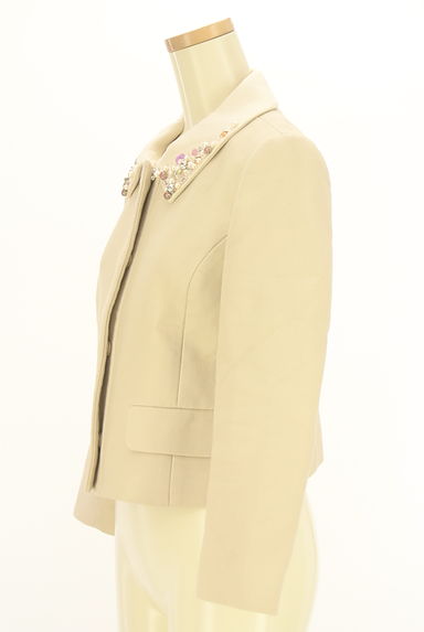 JILLSTUART（ジルスチュアート）の古着「ビジュー付け襟ジャケット（ジャケット）」大画像３へ