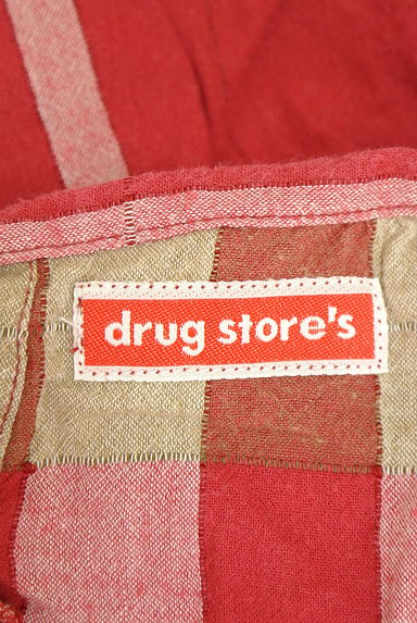 drug store's（ドラッグストアーズ）の古着「ワンポイントチェックカットソー（カットソー・プルオーバー）」大画像６へ