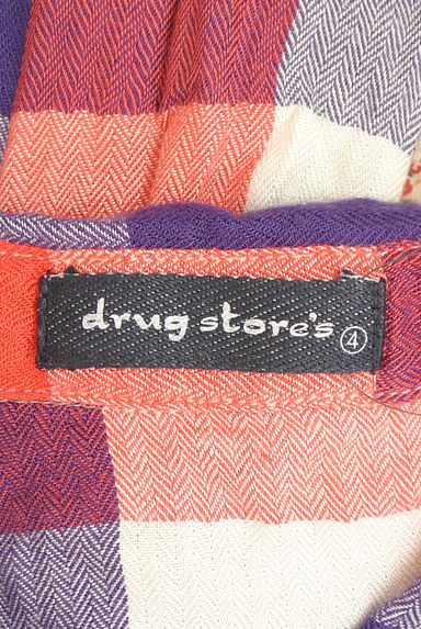drug store's（ドラッグストアーズ）の古着「チェック柄シャツ（カジュアルシャツ）」大画像６へ