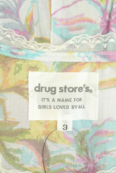 drug store's（ドラッグストアーズ）の古着「花柄フレアブラウス（カットソー・プルオーバー）」大画像６へ