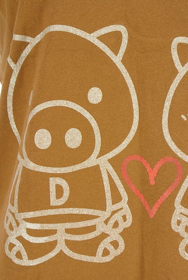 drug store's（ドラッグストアーズ）の古着「ラメプリントラグランTシャツ（Ｔシャツ）」大画像４へ