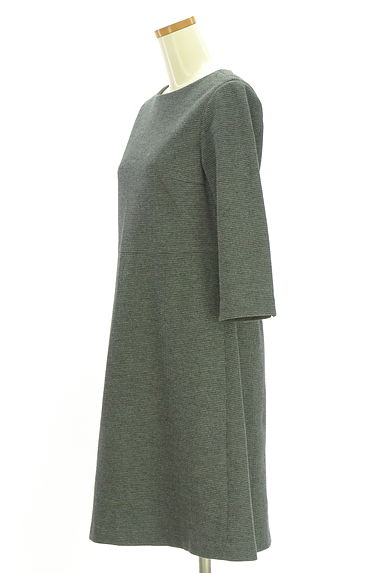 KEITH（キース）の古着「微起毛膝丈フレアワンピース（ワンピース・チュニック）」大画像３へ