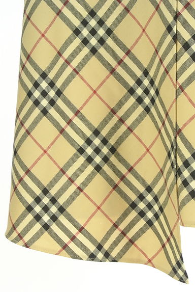 BURBERRY（バーバリー）の古着「チェック柄ミディラップスカート（スカート）」大画像５へ