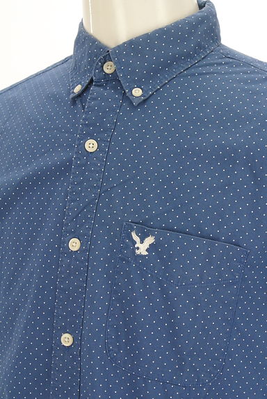 AMERICAN EAGLE（アメリカンイーグル）の古着「ドットシャツ（カジュアルシャツ）」大画像４へ
