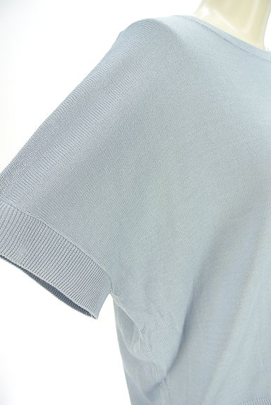 SM2（サマンサモスモス）の古着「Samansa Mos2 blue ワイドサマーニット（ニット）」大画像４へ