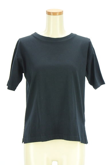 SM2（サマンサモスモス）の古着「Samansa Mos2 blue 無地Tシャツ（Ｔシャツ）」大画像１へ