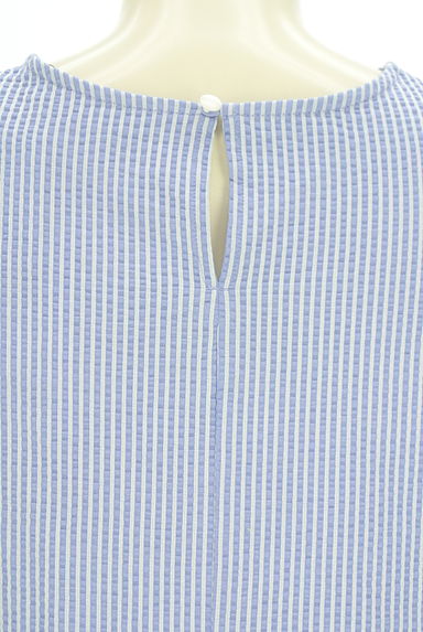 UNITED ARROWS（ユナイテッドアローズ）の古着「green label relaxing ストライプサッカートップス（カットソー・プルオーバー）」大画像５へ