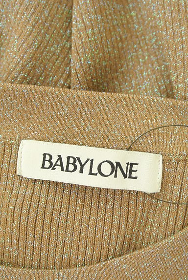 BABYLONE（バビロン）の古着「ラメリブニット（ニット）」大画像６へ
