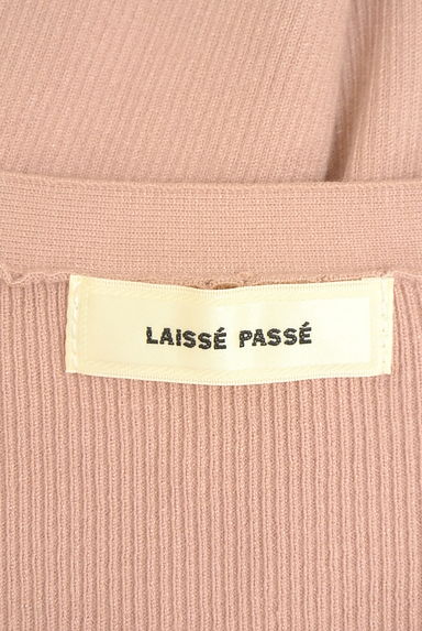 LAISSE PASSE（レッセパッセ）の古着「花型パールボタンニットカーディガン（ニット）」大画像６へ