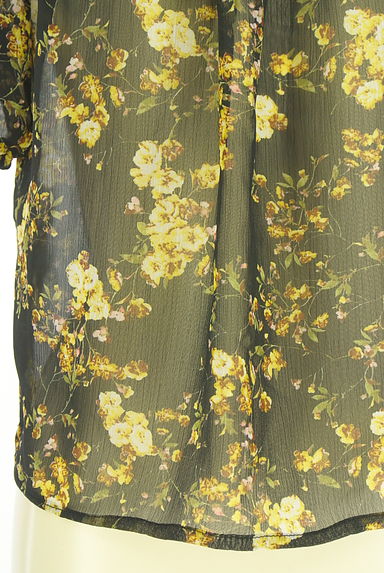 YECCA VECCA（イェッカヴェッカ）の古着「花柄シアーブラウス（カットソー・プルオーバー）」大画像５へ